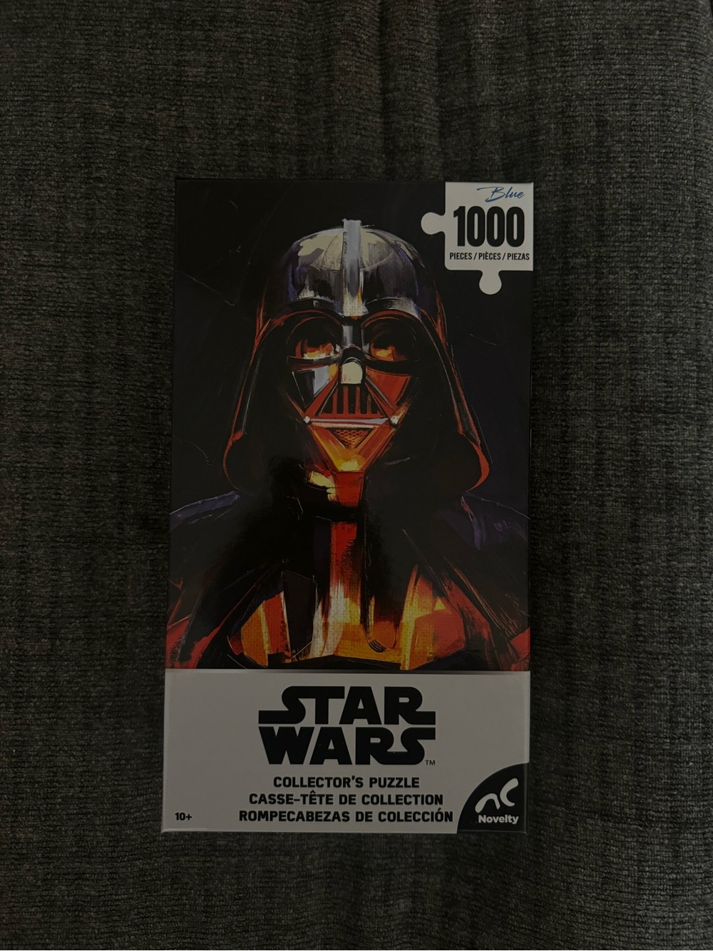 Star Wars Darth Vader Portrait Puzzle - Black, Red, Orange, Yellow